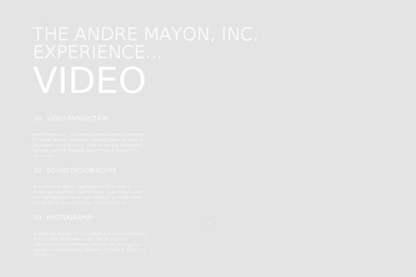 North theme site design template sample