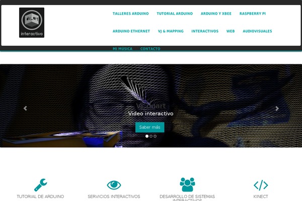 Cubic theme site design template sample