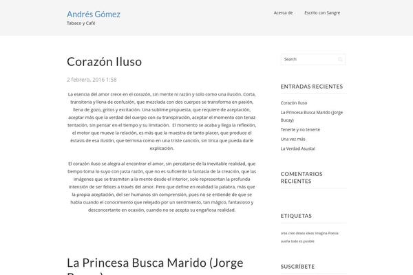 Farad theme site design template sample
