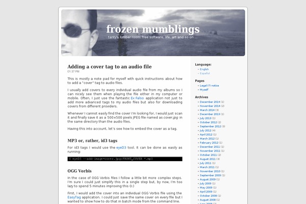 Default theme site design template sample