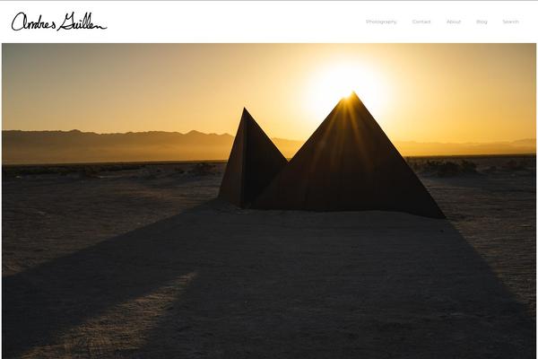 Oshine theme site design template sample