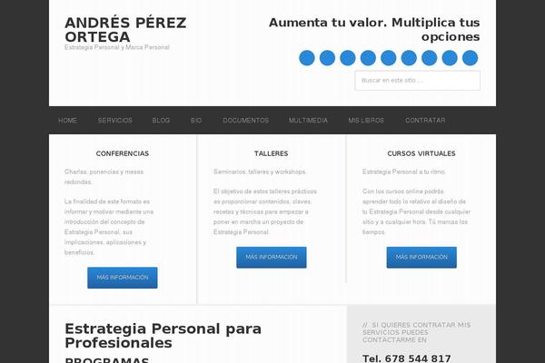 Streamline Pro theme site design template sample