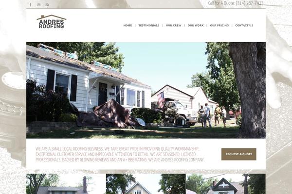 Eunoia theme site design template sample