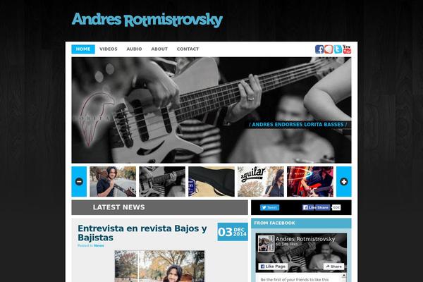 London Creative theme site design template sample