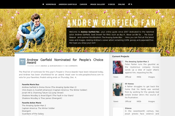 andrew-garfield.com site used Andrewgarfieldcentral_wp_nicole