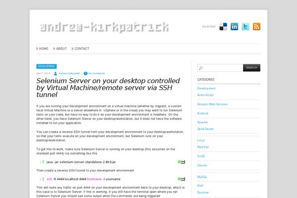 Typology theme site design template sample