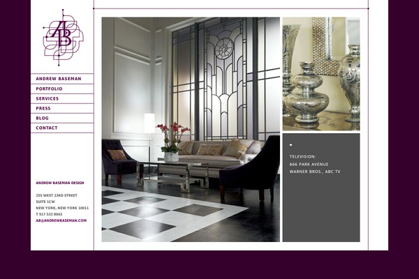 Default theme site design template sample