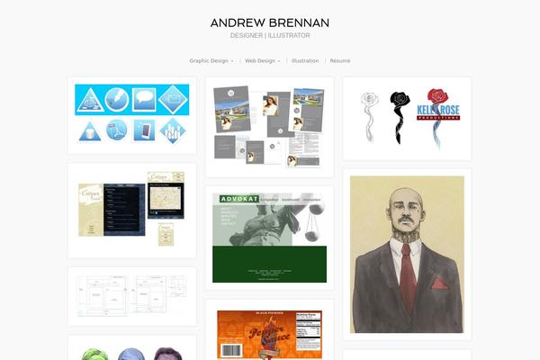 Organic_photographer theme site design template sample