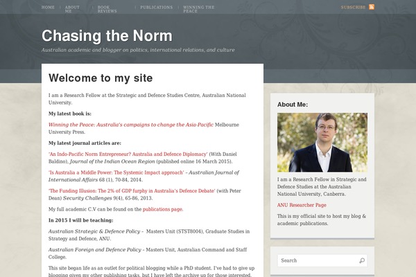 Renegade theme site design template sample