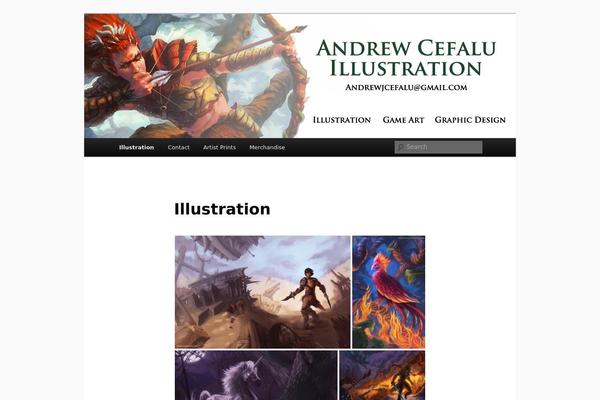 andrewchatham.com site used Beeblebrox
