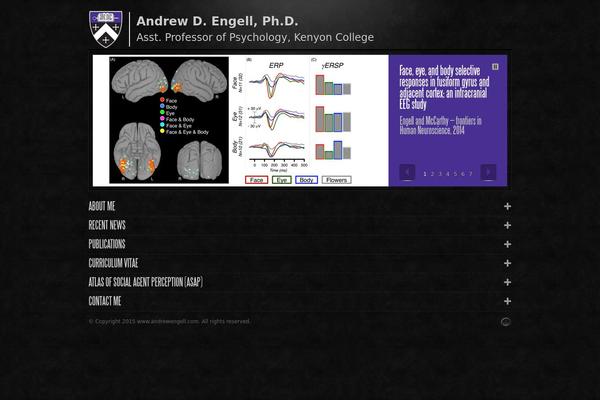 andrewengell.com site used Excelsiorwp