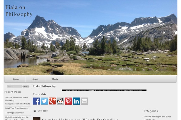Site using Social Media Feather - lightweight social media sharing and follow buttons plugin