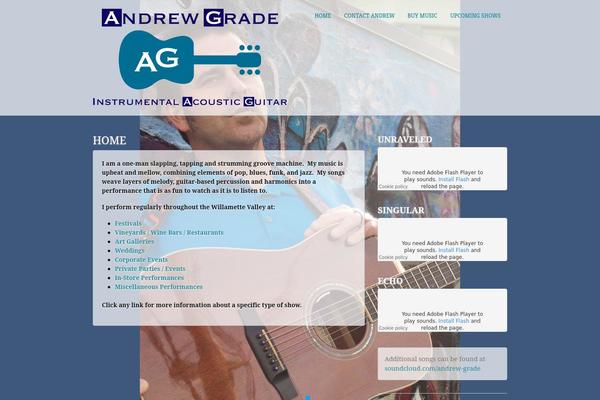 Unsigned theme site design template sample