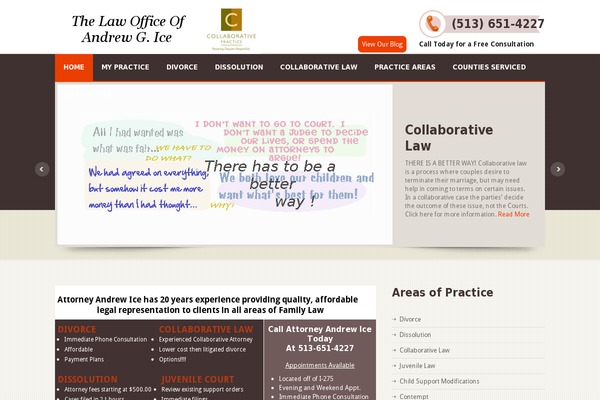 Attorneys theme site design template sample