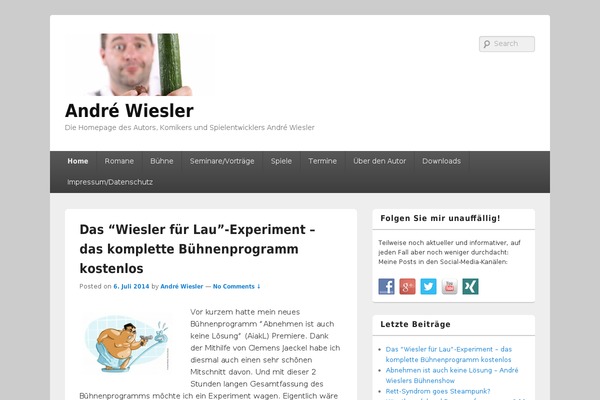 Site using 2 Click Social Media Buttons plugin