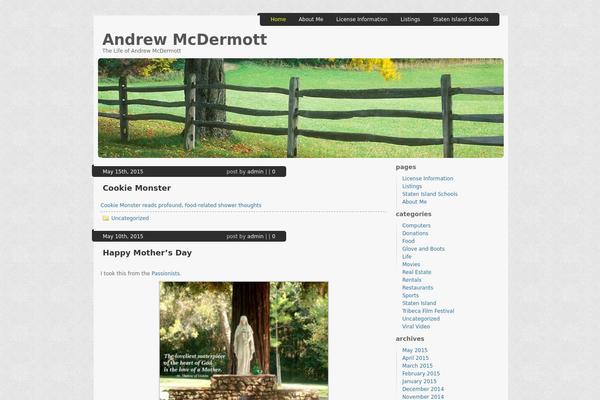 Breezing theme site design template sample