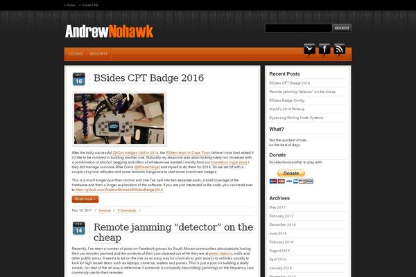Site using Geekmagfeatures plugin
