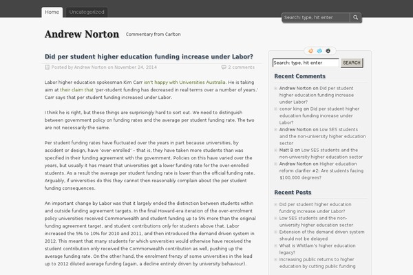 zBench theme site design template sample