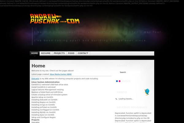 Mystique theme site design template sample