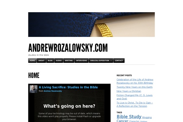Blaskan theme site design template sample