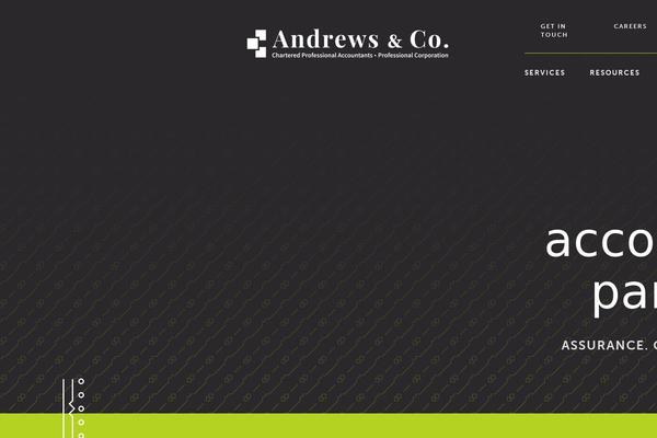 andrews.ca site used Andrews-co