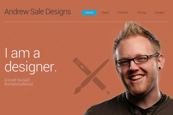 Selfy theme site design template sample