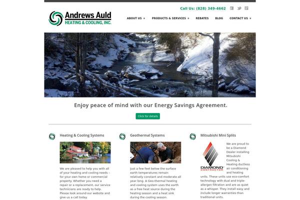 Aries theme site design template sample