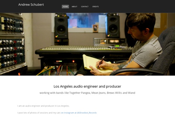 Adamos theme site design template sample