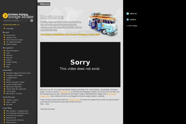 Site using FLV Embed plugin