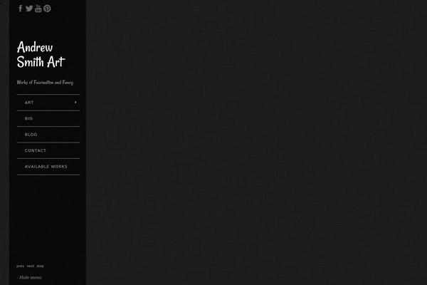 Widescreen theme site design template sample