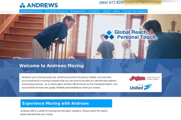 andrews WordPress theme, websites list used andrews theme andrews theme websites examples