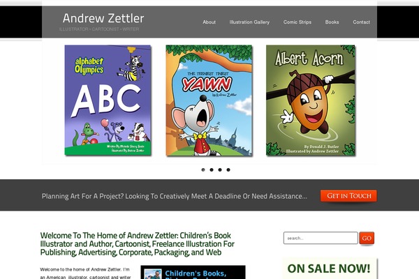 andrewzettler.com site used Framerate