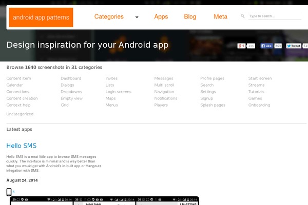aap theme websites examples