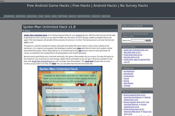 Magomra theme site design template sample
