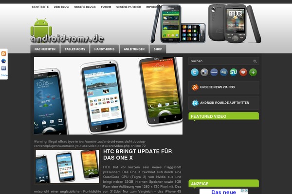 Androidphone theme site design template sample