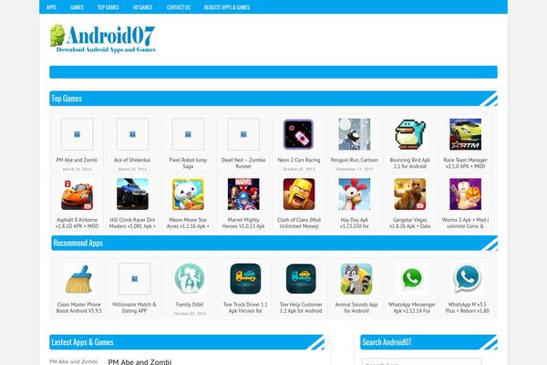 Silver Mag Lite theme site design template sample