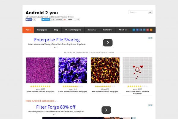 Wpex Pytheas theme site design template sample