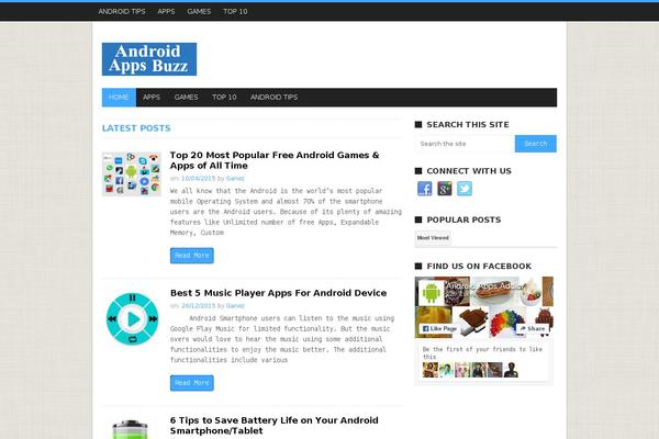 Site using Popular Widget plugin