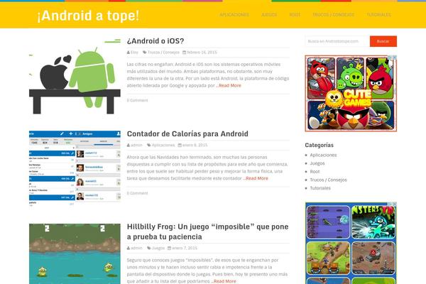 androidatope.com site used Spike
