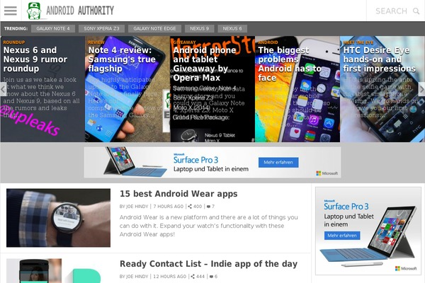 Aa theme websites examples