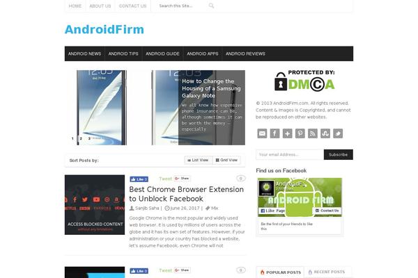 Splash theme site design template sample