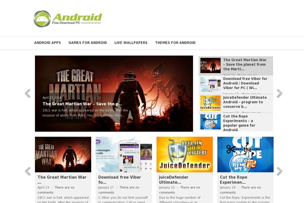 Curiosity theme site design template sample