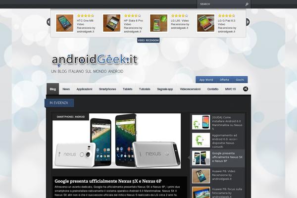 ArileWP theme site design template sample