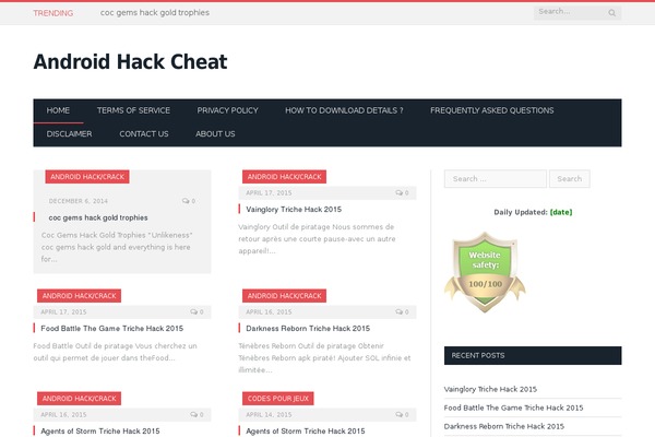 SmartMag theme site design template sample
