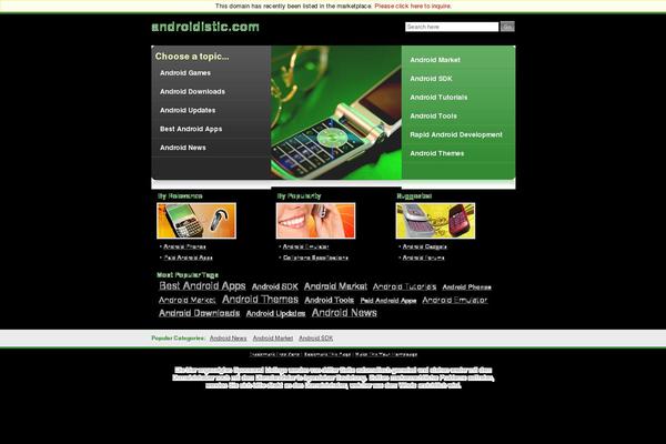 Nominal theme site design template sample