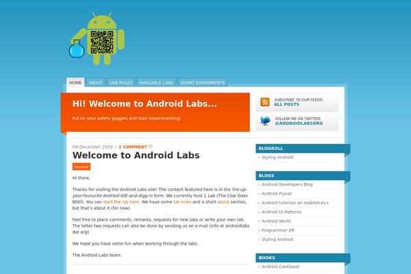 Mainstream theme site design template sample