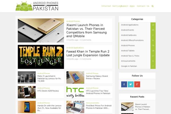 androidpakistan.com site used VoiceChild