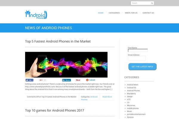 androidphons.com site used Contentfirst.marketing