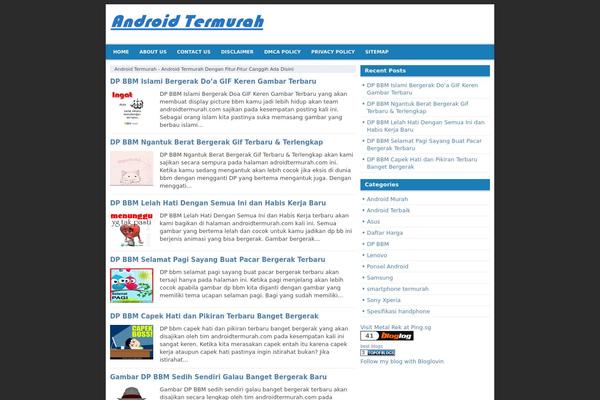 androidtermurah.com site used Munfarid