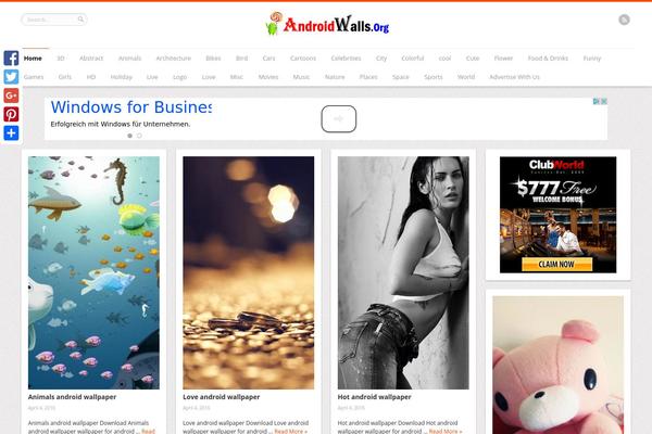 Remal theme site design template sample